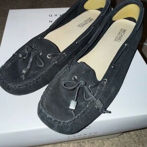 Michael Kors Black Suede Moccasins for Women